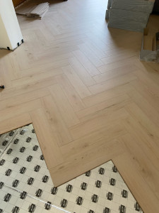 Photo de galerie - Pose de parquet - Revêtement de sol