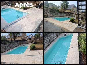 Photo de galerie - Finition de la piscine avec du carrelage