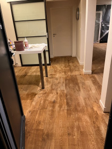 Photo de galerie - Pose de parquet - Revêtement de sol