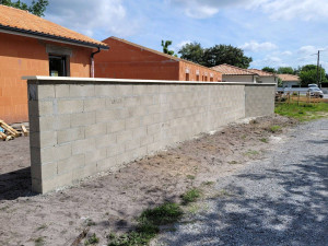 Photo de galerie - Mur parpaing 