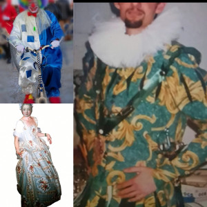Photo de galerie - Costumes sur mesure : robe pompadour, costume Henri IV, combinaison de clown 