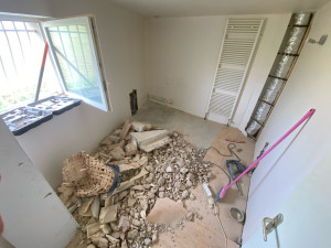 Photo de galerie - Milieu de chantier, reste plus qu’à évacuer 