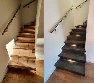 Photo de galerie - Rénovation escalier bois