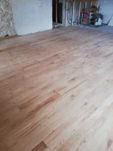 Photo de galerie - Pose parquet en chêne 