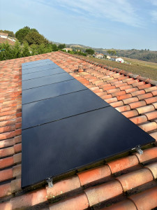Photo de galerie - Nettoyage panneaux solaire