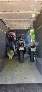 Photo de galerie - Transporter moto 