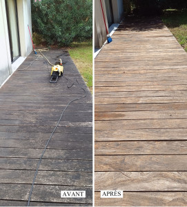 Photo de galerie - Nettoyage Terrasse au Karcher