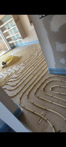 Photo de galerie - Chauffage sol