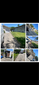 Photo de galerie - Débarras complet d’un jardin et évacuation de divers encombrants. Chargement, transport et nettoyage réalisés avec soin. Intervention rapide et professionnelle. CSA31 Entreprise – devis gratuit.