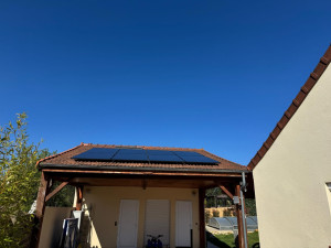 Photo de galerie - Pose de panneaux photovoltaïques 