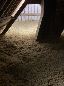 Photo de galerie - Isolation des combles par soufflage 