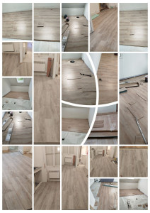 Photo de galerie - Pose parquet 