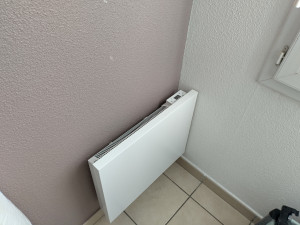 Photo de galerie - Installation nouveaux radiateur électriques