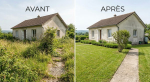 Photo de galerie - Rénovation du terrain, entretien et taille des arbustes, ainsi que suivi complet et entretien du jardin régulier