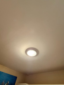 Photo de galerie - Pose d’un luminaire