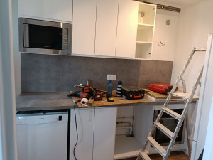 Photo de galerie - Montage cuisine - Vanves