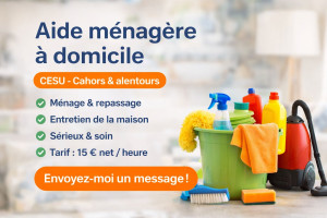 Photo de galerie - Aide ménagère à votre service. hésitez pas à demandé plus d'informations.