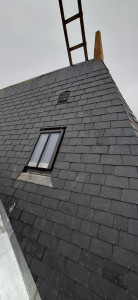 Photo de galerie - Création d'une fenêtres de toit 
