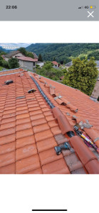 Photo de galerie - Rénovation Daff faîtage, nous avons appliqué à close ventilé