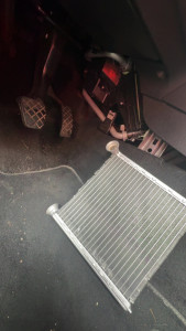 Photo de galerie - Remplacement radiateur de chauffage golf 7 