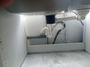 Photo de galerie - Réparation d'un siffon et installation PVC 