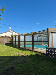 Photo de galerie - Après lavage de vitres d'un dôme de piscine 