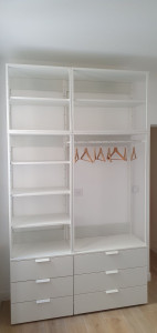 Photo de galerie - Grande armoire en kit