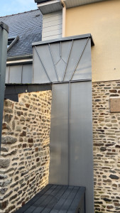 Photo de galerie - Bardage zinc 