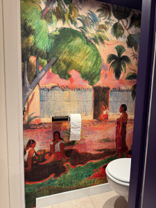 Photo de galerie - Très beau panoramique sur un pan de mur de 
 toilette 