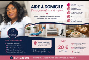 Photo de galerie - Aide à domicile sérieuse, ponctuelle et 