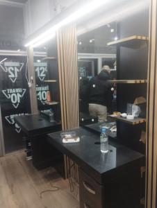 Photo de galerie - Rénovation salle de coiffure 