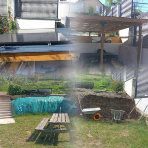 Photo de galerie - Terrassement et maçonnerie 