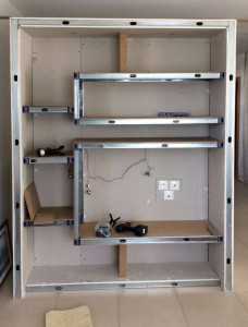 Photo de galerie - Création meuble télé