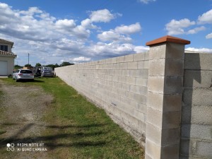 Photo de galerie - Construction mur cloture