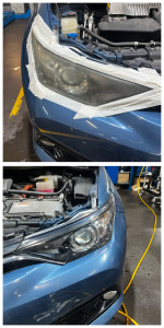 Photo de galerie - Lustrage feux avant 