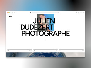 Photo de galerie - Portfolio pour un photographe
