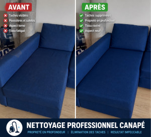 Photo de galerie - Nettoyage Canapé 