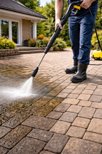 Photo de galerie - Nettoyage haute pression 