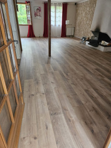 Photo de galerie - Pose d’un parquet stratifié 