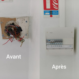 Photo de galerie - Installation électrique