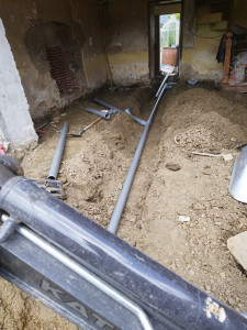 Photo de galerie - Réalisation canalisation &vide sanitaire 