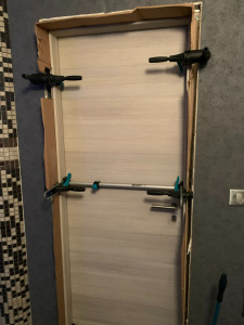 Photo de galerie - Pose de porte