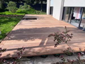 Photo de galerie - Création bois en cumaru