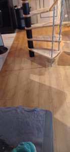 Photo de galerie - Pose de parquet stratifié 