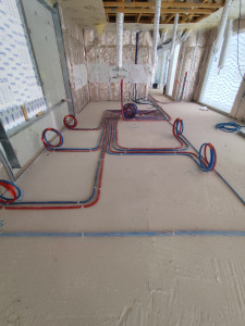 Photo de galerie - Préparation pour une prochaine salle de bain 