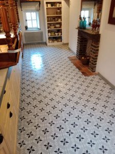 Photo de galerie - Pose de  carrelage 