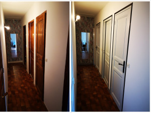 Photo de galerie - Rénovation d'un couloir.