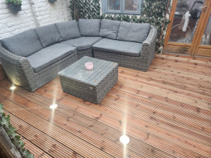 Photo de galerie - Pose d'une terrasse