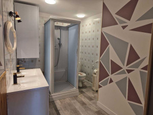 Photo de galerie - Création d’une salle de bain complète 