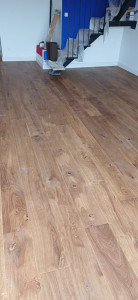 Photo de galerie - Pose le parquet 